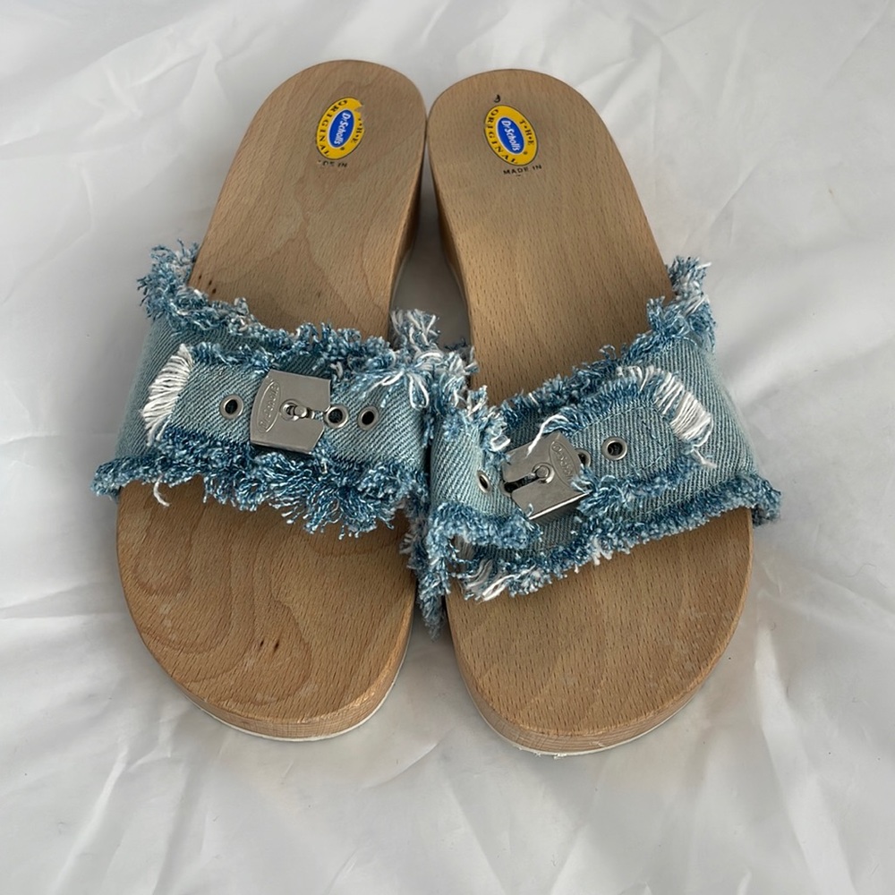 Dr. School’s Originals - size 8 - denim sandal